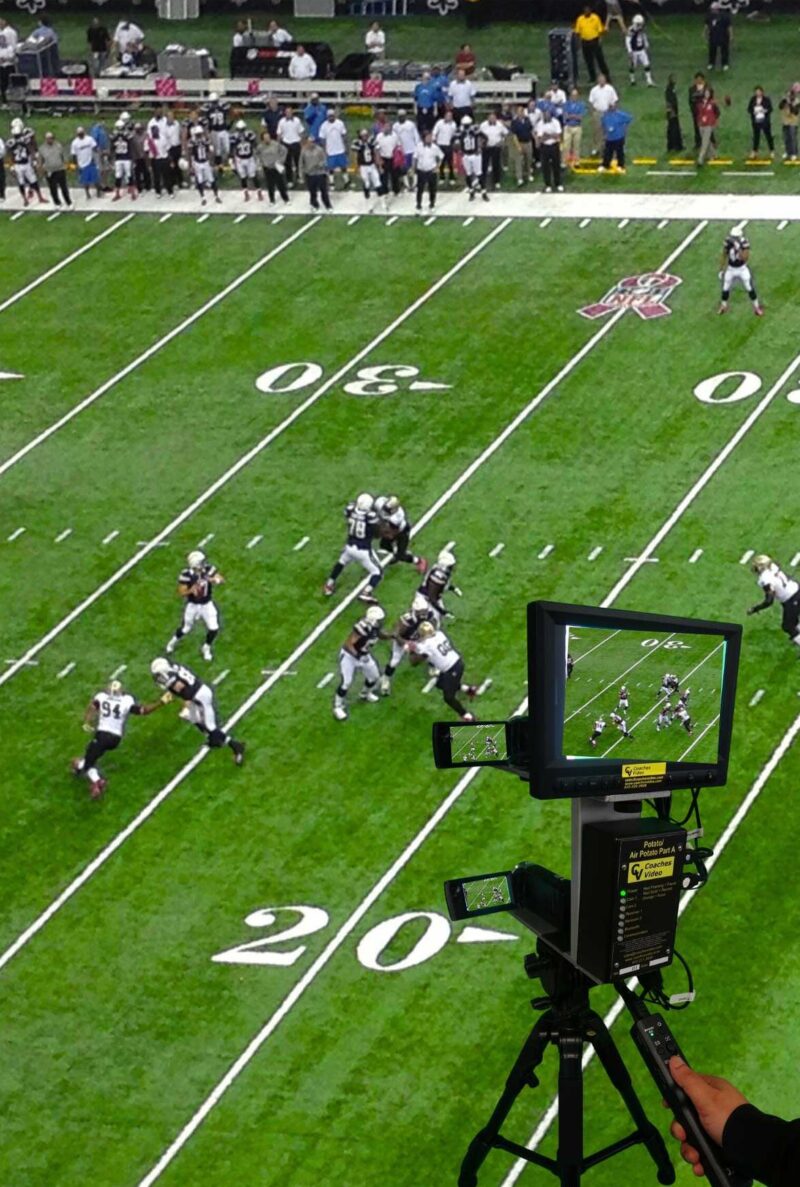 Coach Potato Tight/Wide Camera System, w/ Field Monitor | Coaches Video