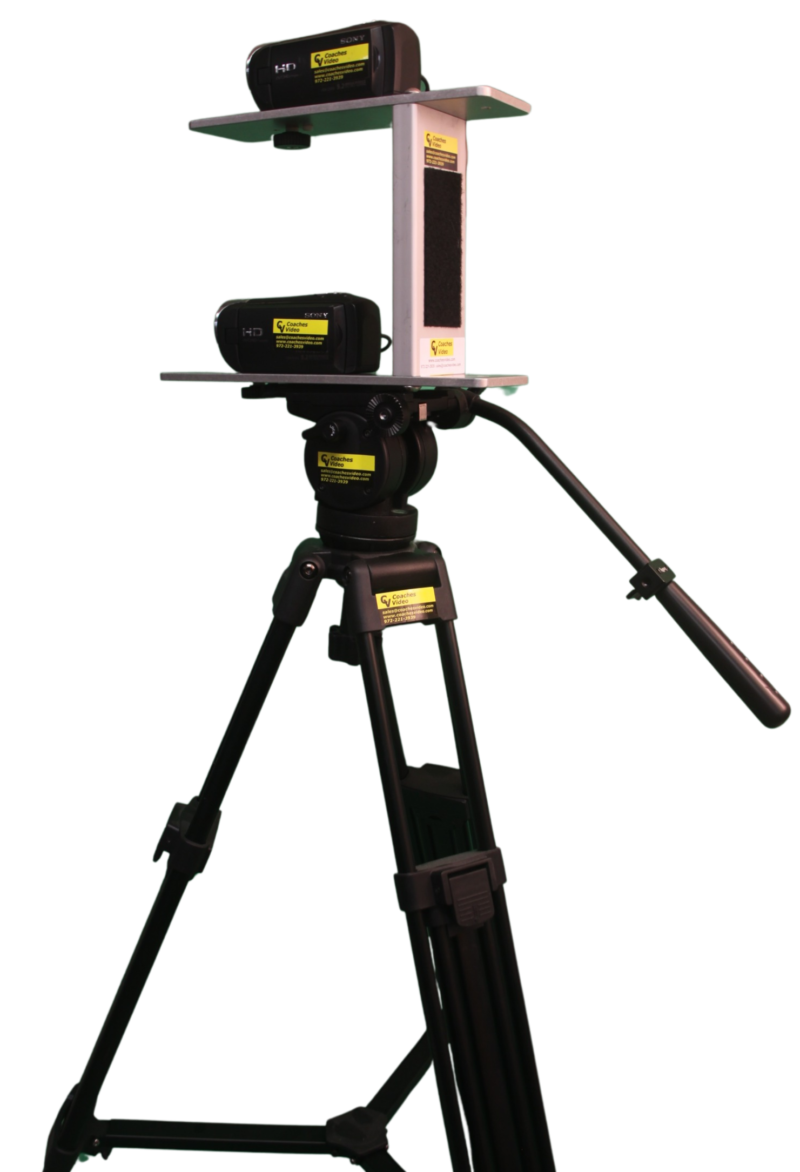 Stack For Video Dual Camera Stack Bar and Tripod | Coaches Video