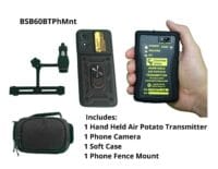 Baseball Multiview Camera System - 1 Local Phone Camera (60 ft), Camera Pouch and 1 Camera Wire Fence Mount